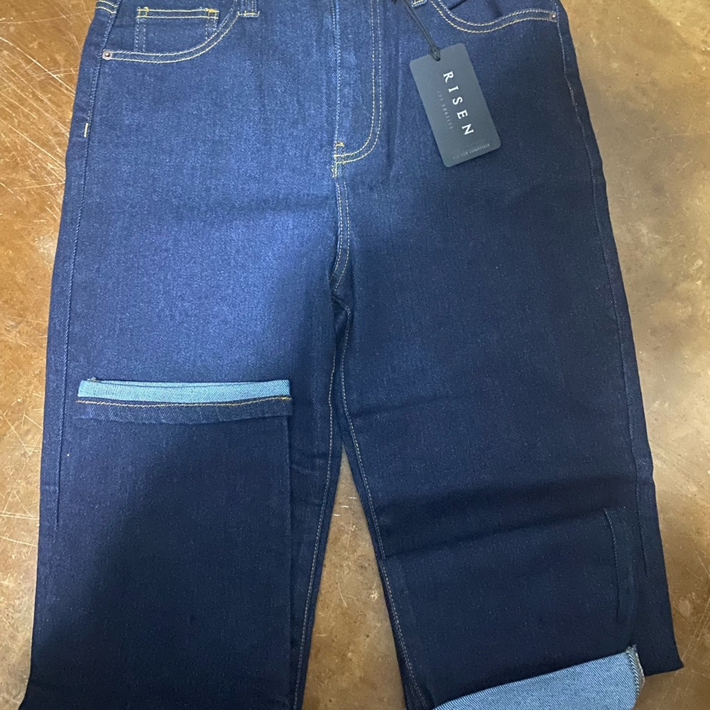 Risen Mom Jeans